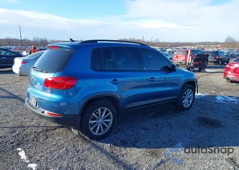 2017 Volkswagen Tiguan 2.0T Wolfsburg Edition from USA, damaged, VIN WVGSV7AXXHK005765